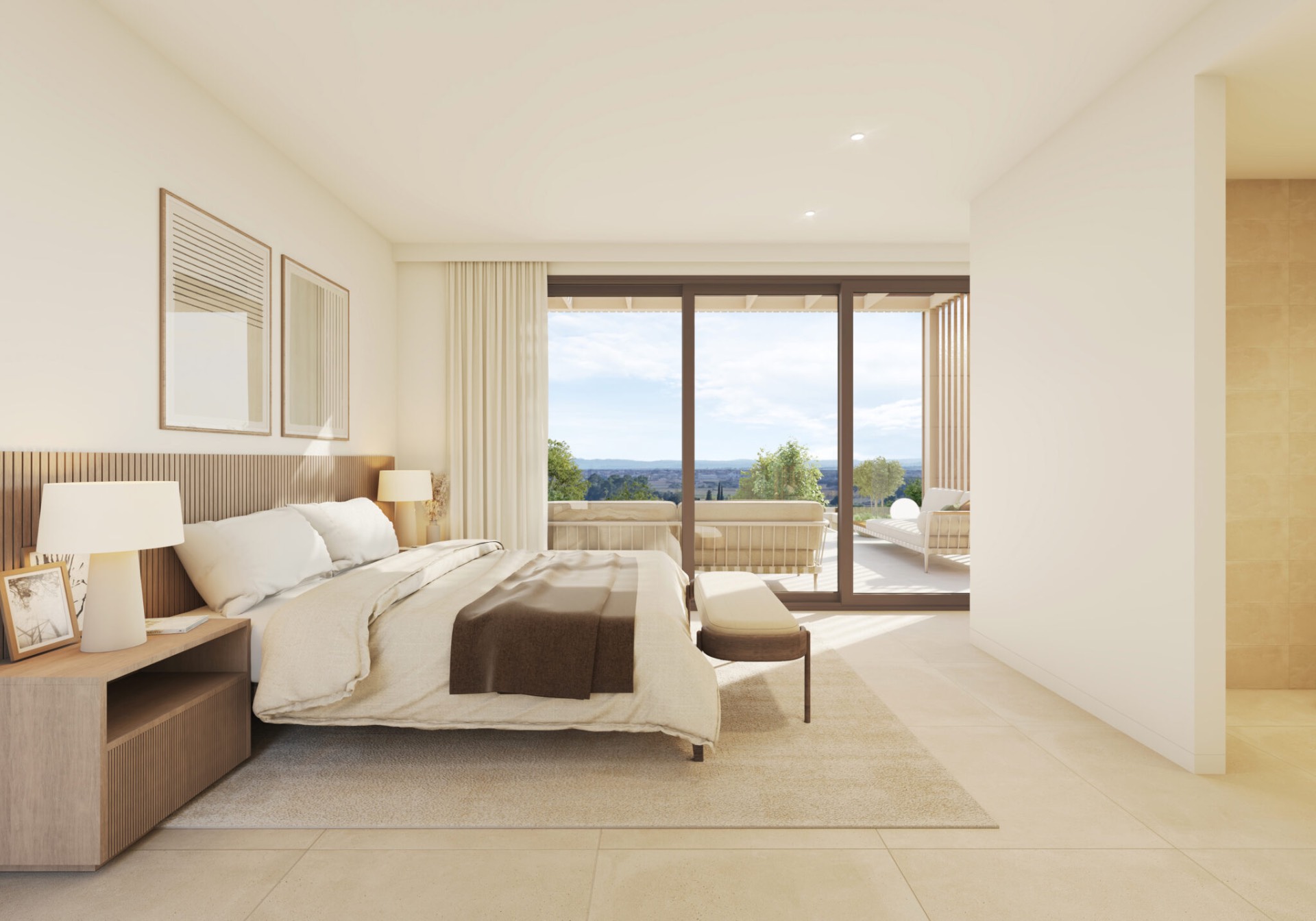First-floor bedroom